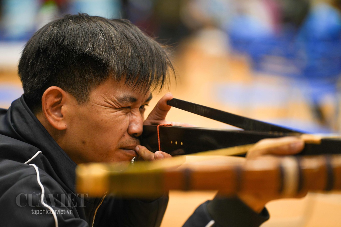Nhắm mục ti&ecirc;u - Ảnh: Thanh Ngọc