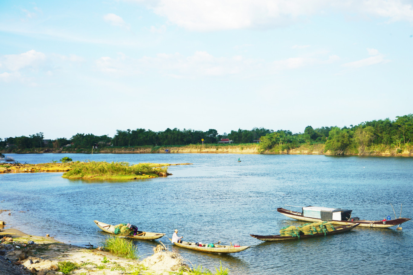 Di t&iacute;ch Ghềnh Phủ - thế kỷ 16 l&agrave; thương cảng đ&ocirc; hội của Đ&agrave;ng Trong dưới thời ch&uacute;a Nguyễn - Ảnh: Hạnh Nguy&ecirc;n