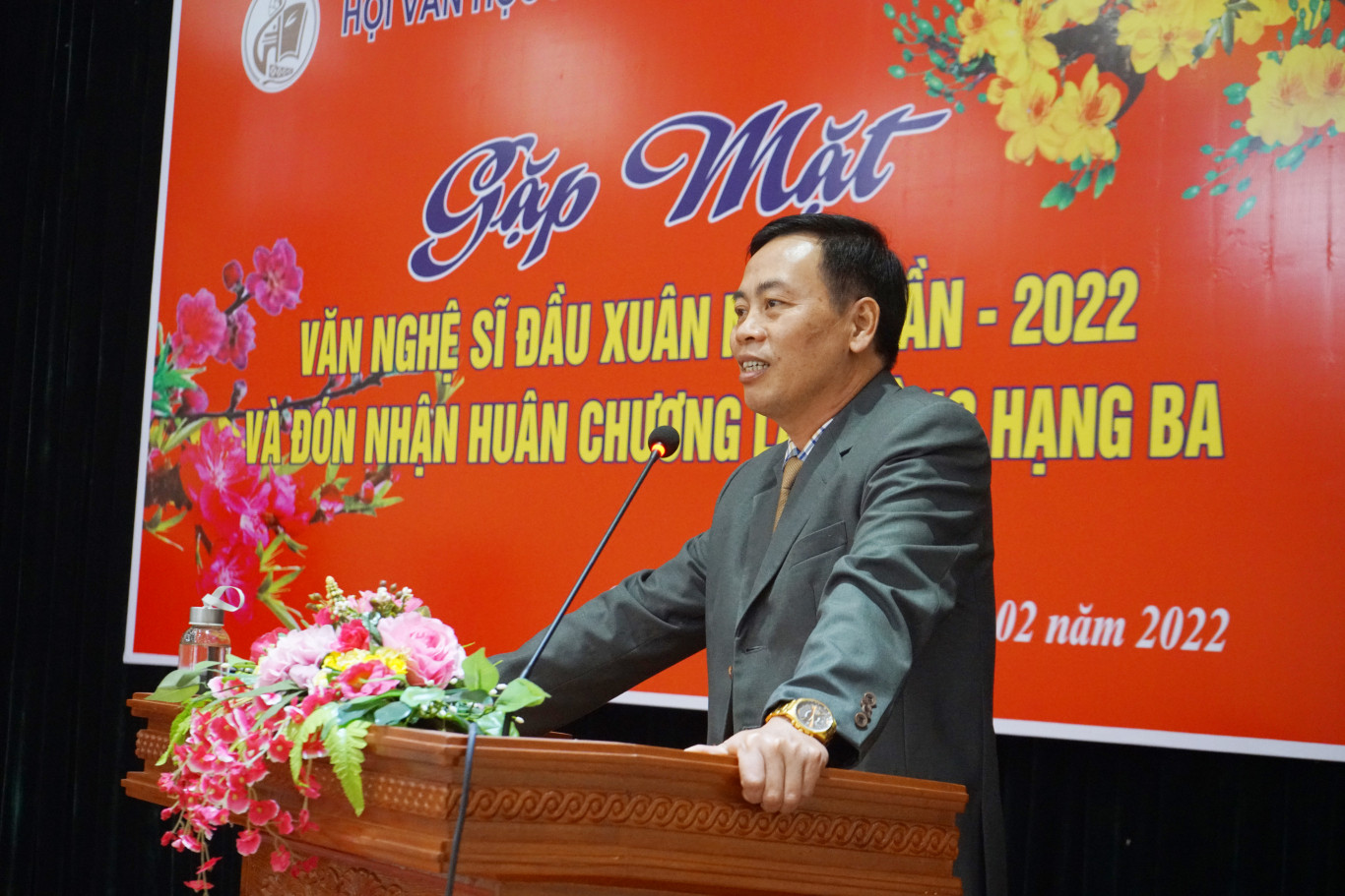 Ph&oacute; B&iacute; thư Thường trực Tỉnh ủy, Chủ tịch HĐND tỉnh Nguyễn Đăng Quang ph&aacute;t biểu 