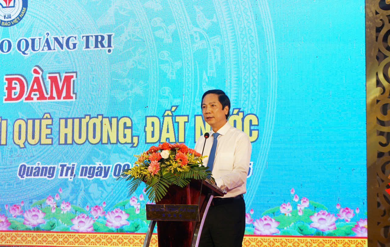 Phó Chủ tịch UBND tỉnh Quảng Trị phát biểu - Ảnh: C.N