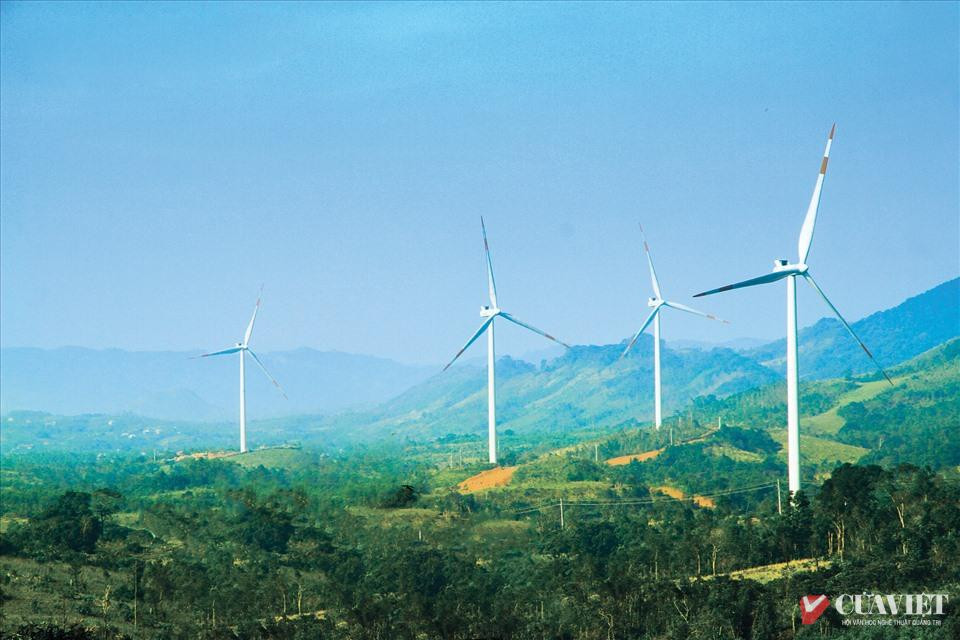 Điện gi&oacute; ở tỉnh Quảng Trị. Ảnh: Thi&ecirc;n Sơn.