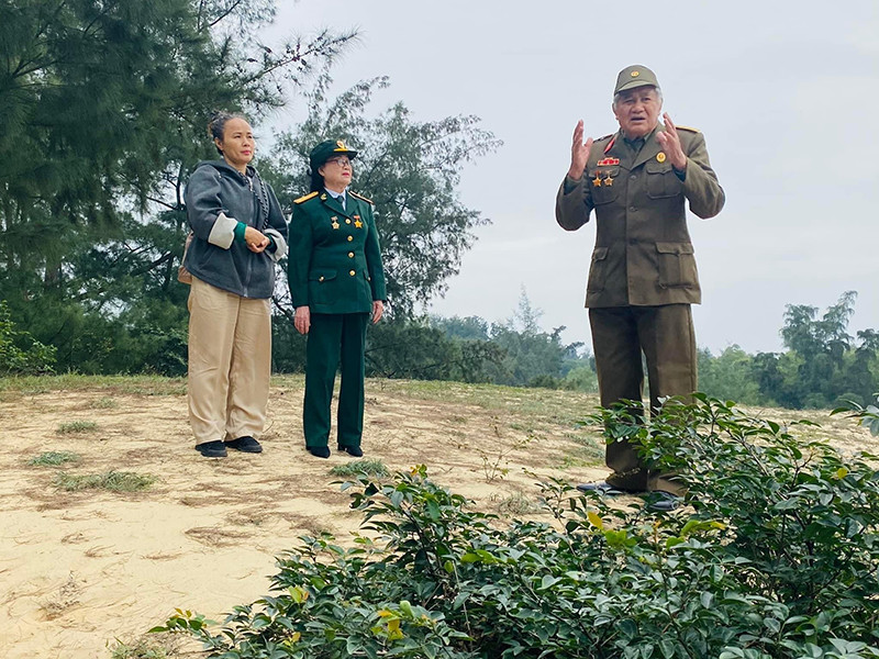 Đạo diễn, NSƯT Trần Vịnh lu&ocirc;n mong muốn c&oacute; nhiều bộ phim về mảnh đất, con người Quảng Trị trong chiến tranh v&agrave; trong x&acirc;y dựng h&ograve;a b&igrave;nh -Ảnh: NVCC